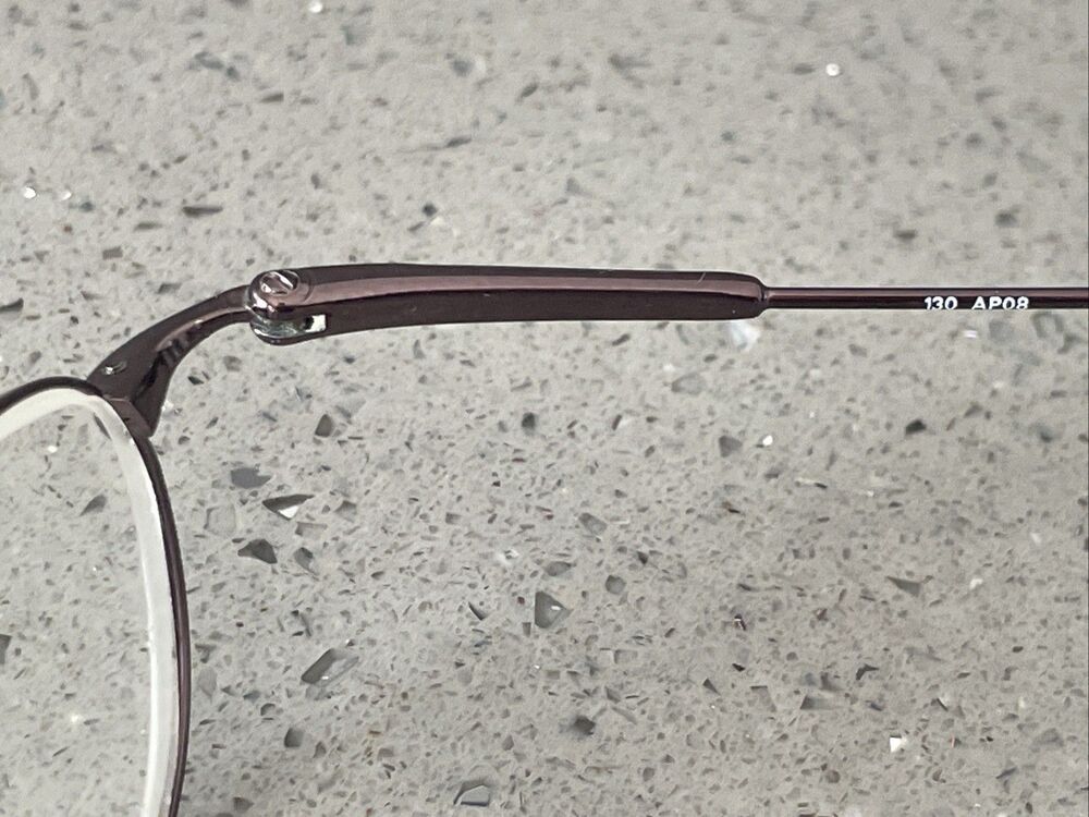 Apostrophe AP08 C58 47-18-130 2-1 Brown Bronze Full Rim Eyeglasses Frames ONLY - Picture 9 of 16